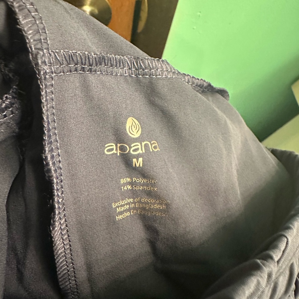 Apana Blue Activewear Pants AM